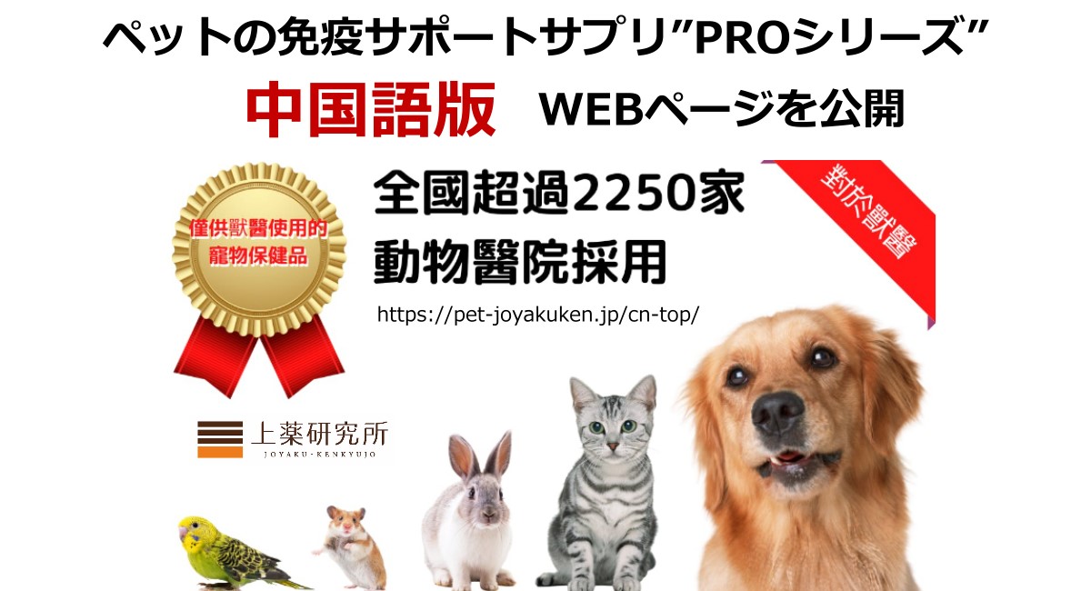 中国語版PROシリーズページを公開